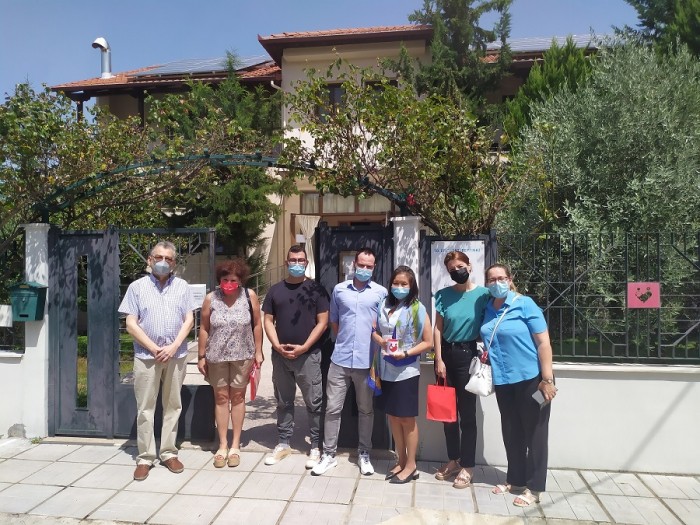 Επίσκεψη της Γενικής Προξένου των ΗΠΑ στο Σπίτι της Βεργίνας