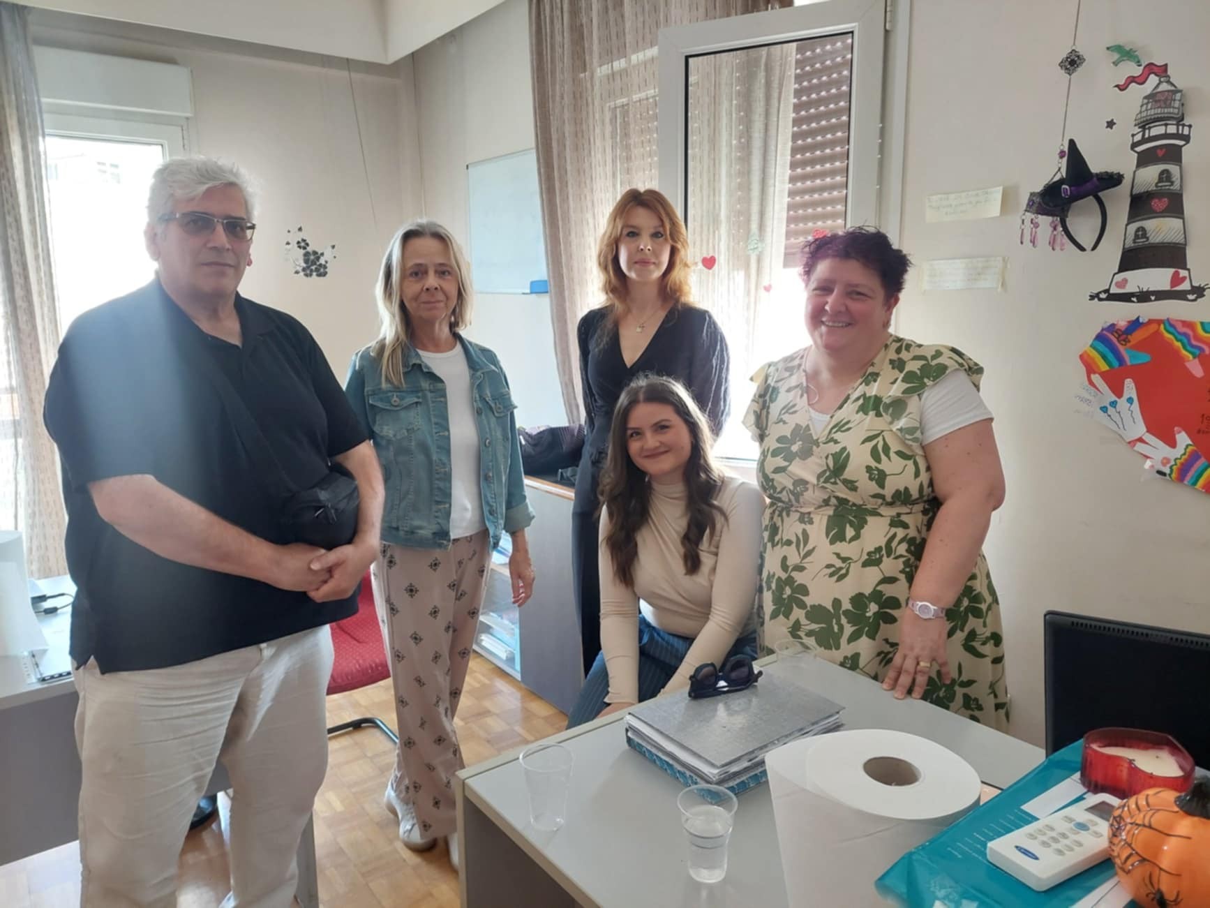 Επίσκεψη της κας Rita Conrads Mengewein και του κ. Νίκου Παπαδόπουλου στην Πρωτοβουλία για το Παιδί